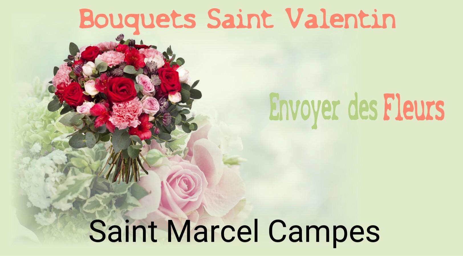 Roses de Saint-Valentin livrées à Saint-Marcel-Campes